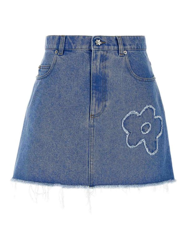 Marni: mini skirts - Patch Skirt