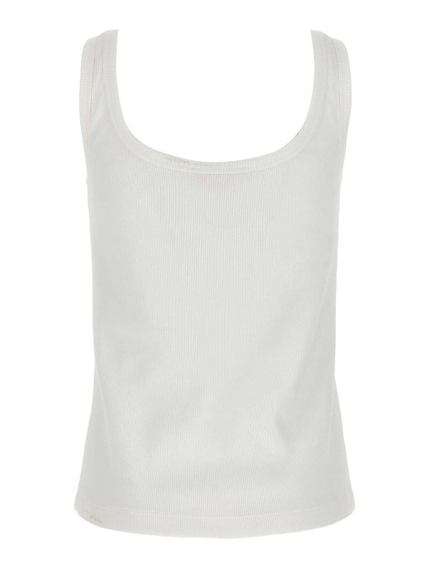 Marni: Tops & Tank tops online - Logo Embroidery Top