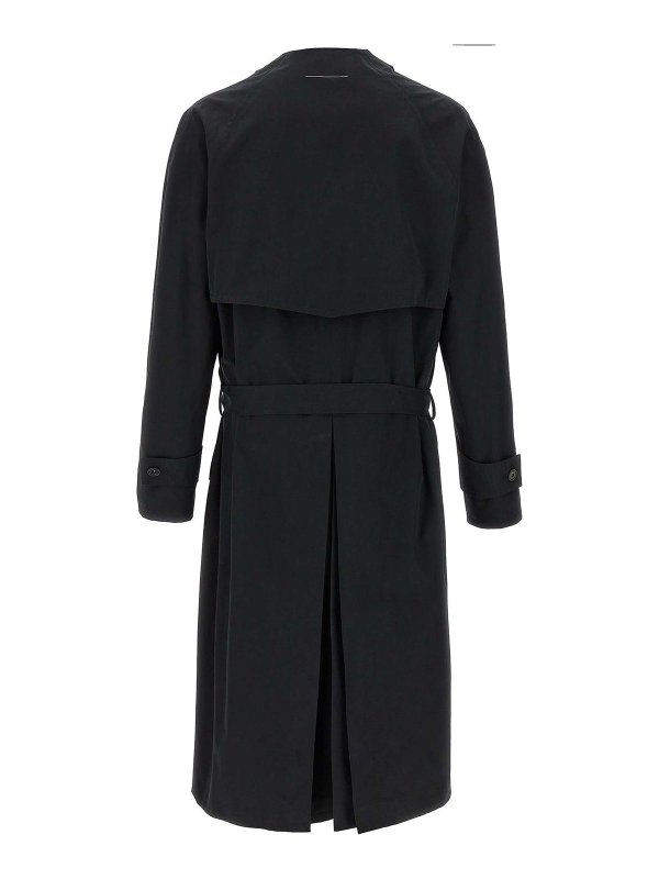 MM6 MAISON MARGIELA: トレンチコート online - トレンチコート - 黒