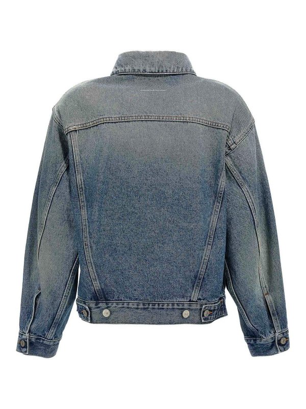 MM6 MAISON MARGIELA: Chaquetas denim online - Chaqueta Vaquera - Azul