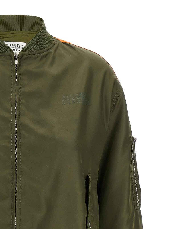 The Best Shops MM6 MAISON MARGIELA: bombers - Bomber Jacket
