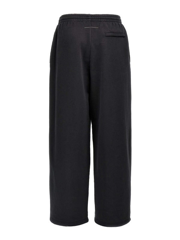 MM6 Maison Margiela Logo Joggers - Black | S52KA0528M25014899 MM6 Maison Margiela Logo Joggers - Black | S52KA0528M25014899