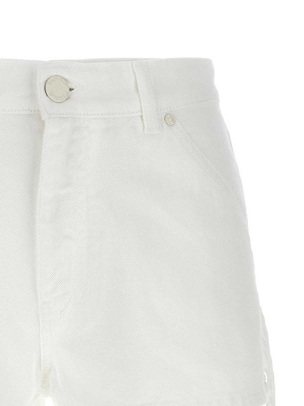 The Best Shops Pinko: トラウザーショーツ - ショートパンツ - 白