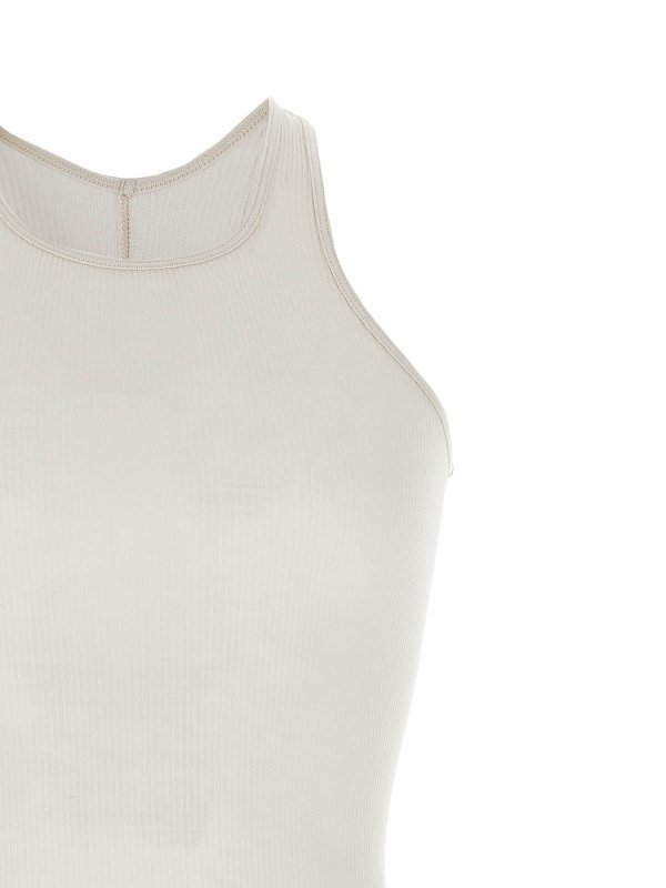 The Best Shops RICK OWENS: Tops & Tank tops - Basic Rib Tank Top