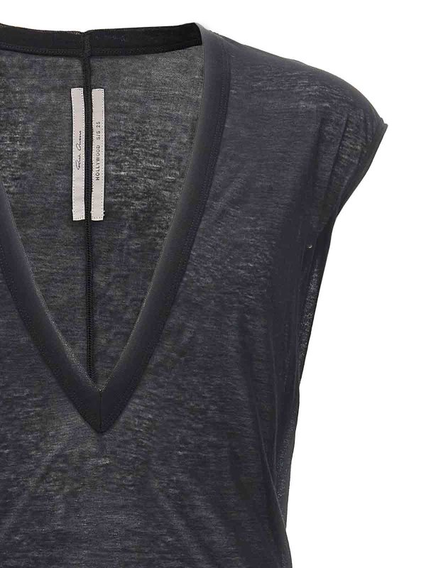 The Best Shops RICK OWENS: Tシャツ - Tシャツ - 黒