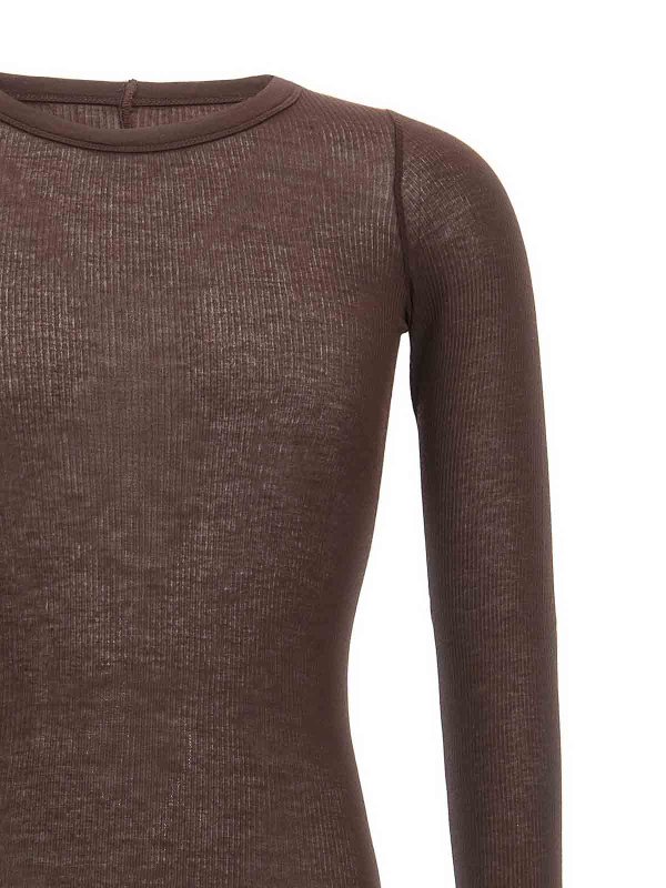 The Best Shops RICK OWENS: Camisetas - Camiseta - Marrón