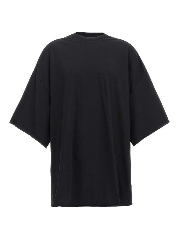 RICK OWENS: Camisetas - Camiseta - Negro