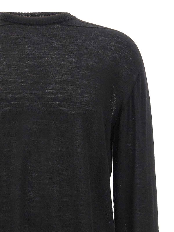 The Best Shops RICK OWENS: crew necks - Oversized Level Sweater