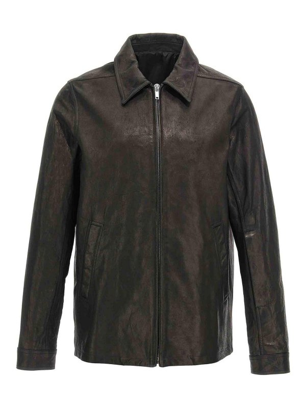 RICK OWENS: ブレザー - ブレザー - 黒