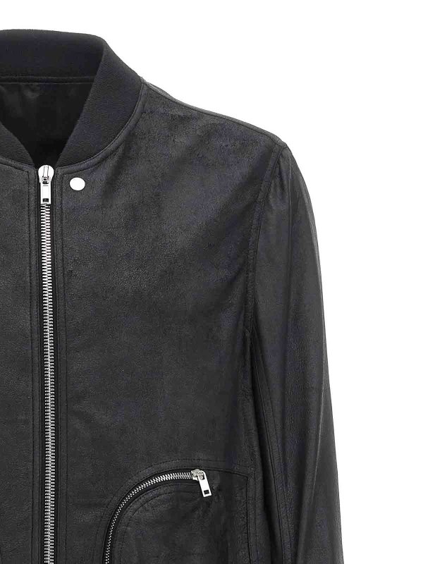 The Best Shops RICK OWENS: Bomberjacken - Bomberjacke - Schwarz