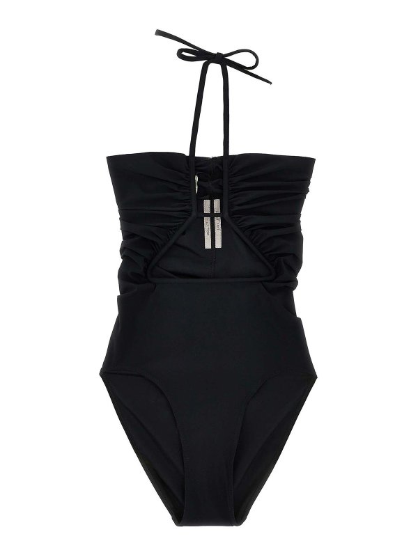 RICK OWENS: one-piece - Prong Bather One-Piece Swimsuit