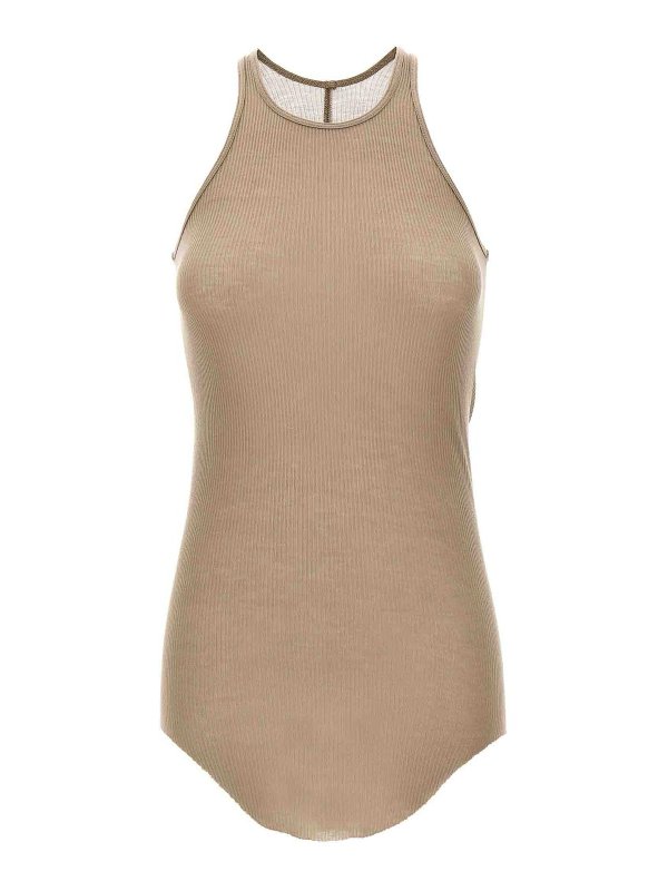 RICK OWENS: Tops & Tank tops - Basic Rib Tank Top