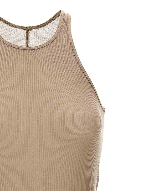 The Best Shops RICK OWENS: Tops & Tank tops - Basic Rib Tank Top