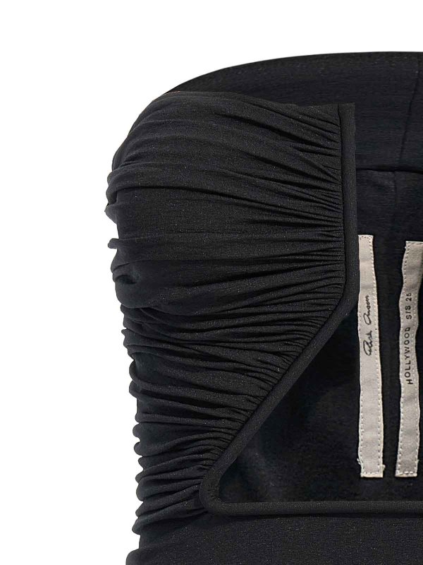 The Best Shops RICK OWENS: Tops & Tank tops - Prong Bustier Top