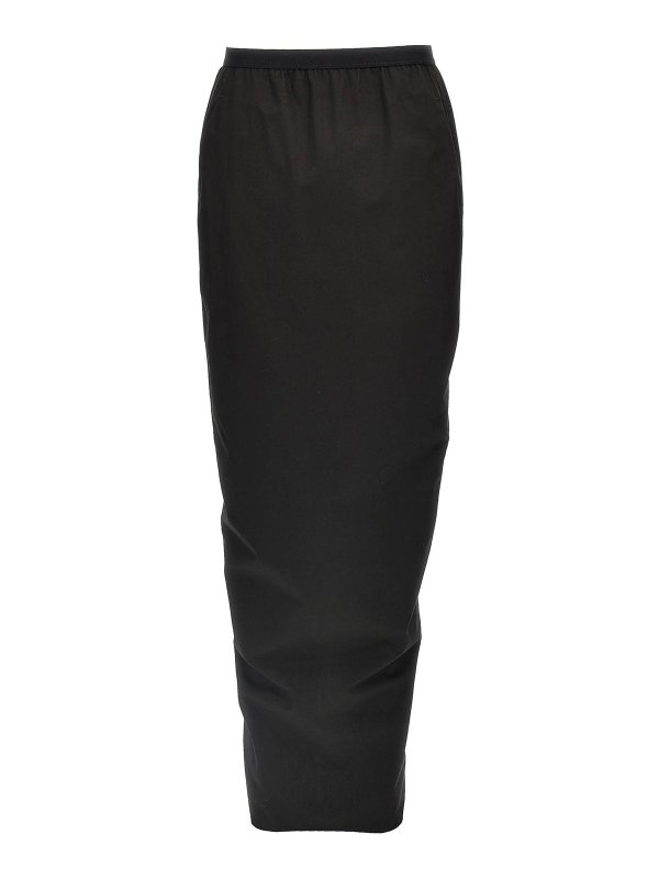 【RICK OWENS】リックオウエンス ウエストバンド ロングスカート リックオウエンス - ソフト ピラー ロング スカート | HBX