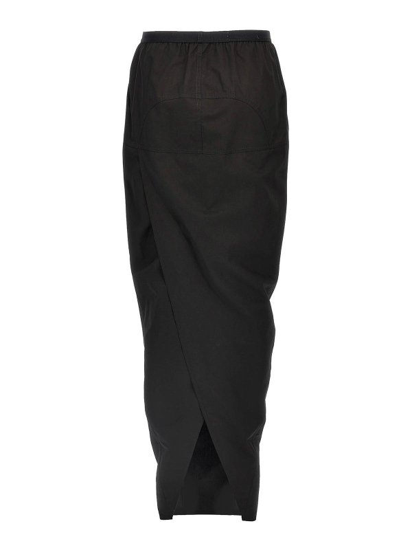 RICK OWENS: Long skirts online - Pillar Long Skirt