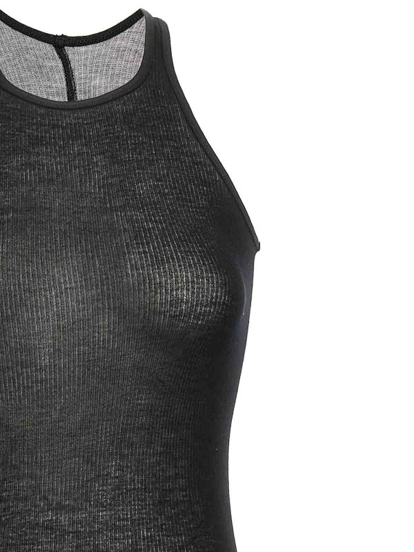 The Best Shops RICK OWENS: Vestidos media pierna - Vestido Midi - Negro