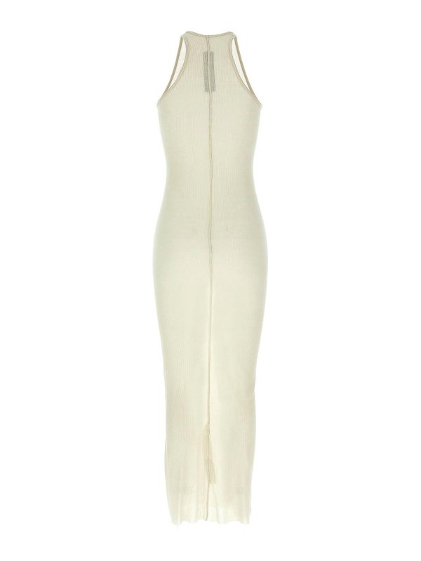RICK OWENS: knee length dresses online - Ribbed Dress