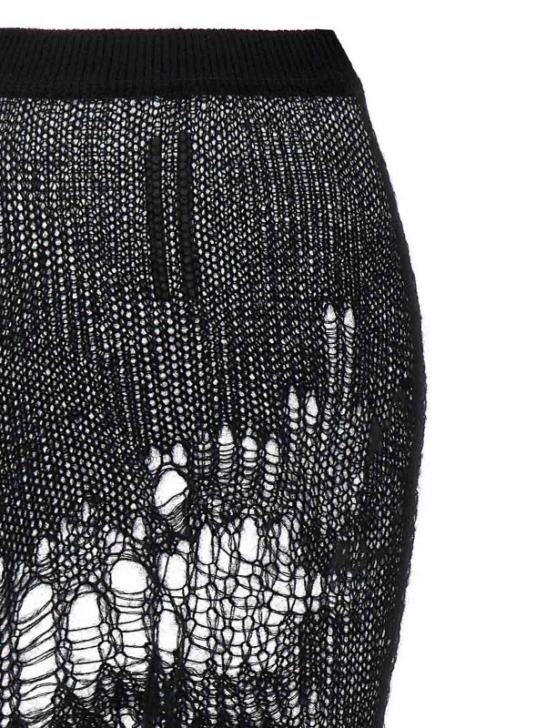 RICK OWENS: Knee length skirts & Midi online - Spider Ziggy Skirt