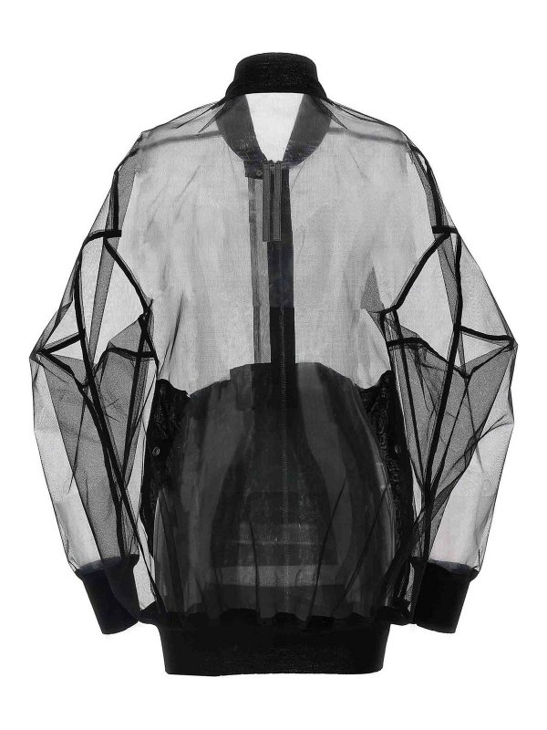 RICK OWENS: ボンバージャケット online - ボンバージャケット - 黒