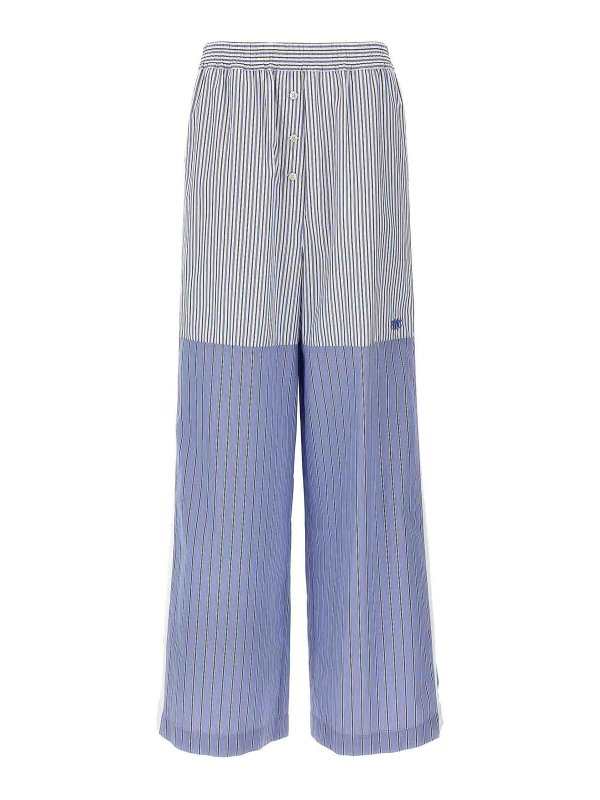 STELLA McCARTNEY: トラウザーショーツ - ショートパンツ - ライトブルー