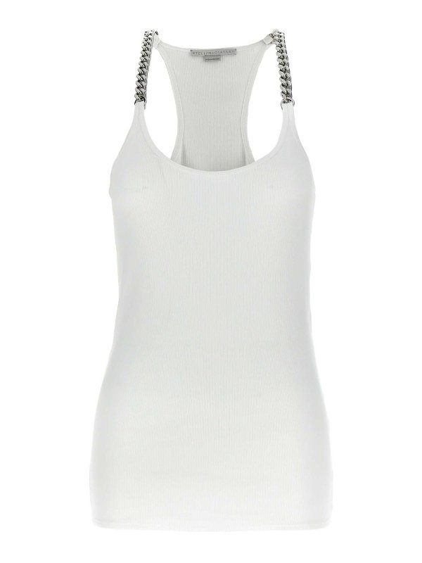 STELLA McCARTNEY: Tops & Débardeurs - Top - Blanc