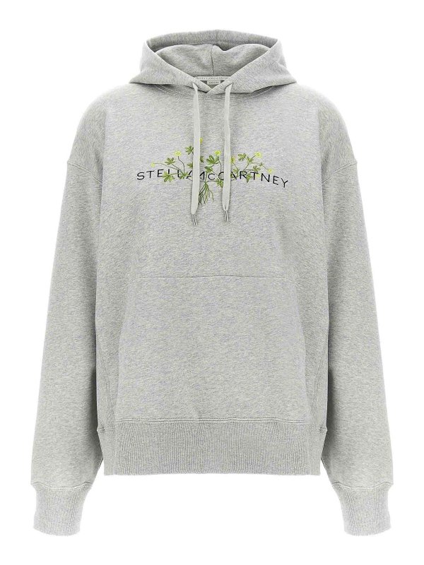STELLA McCARTNEY: Felpe e maglie - Felpa con cappuccio con logo
