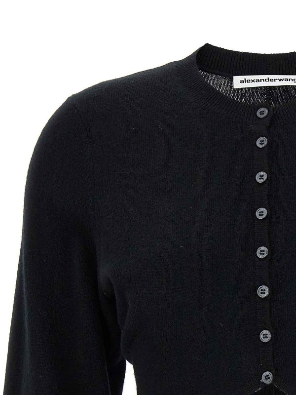 The Best Shops T BY ALEXANDER WANG: Cárdigans - Cárdigan - Negro