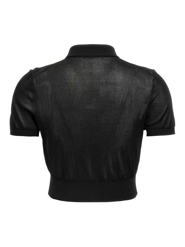 T BY ALEXANDER WANG: ポロシャツ online - ポロシャツ - 黒