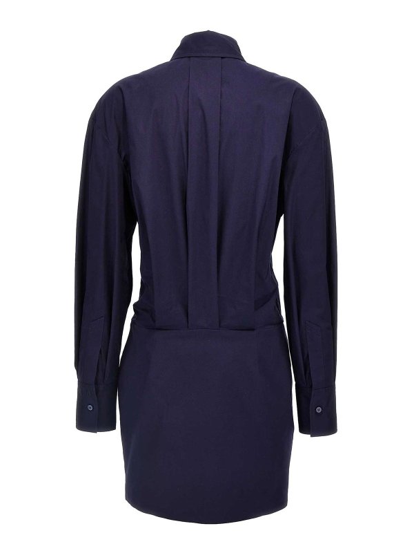 The Attico: ショートドレス online - ショートドレス - ブルー