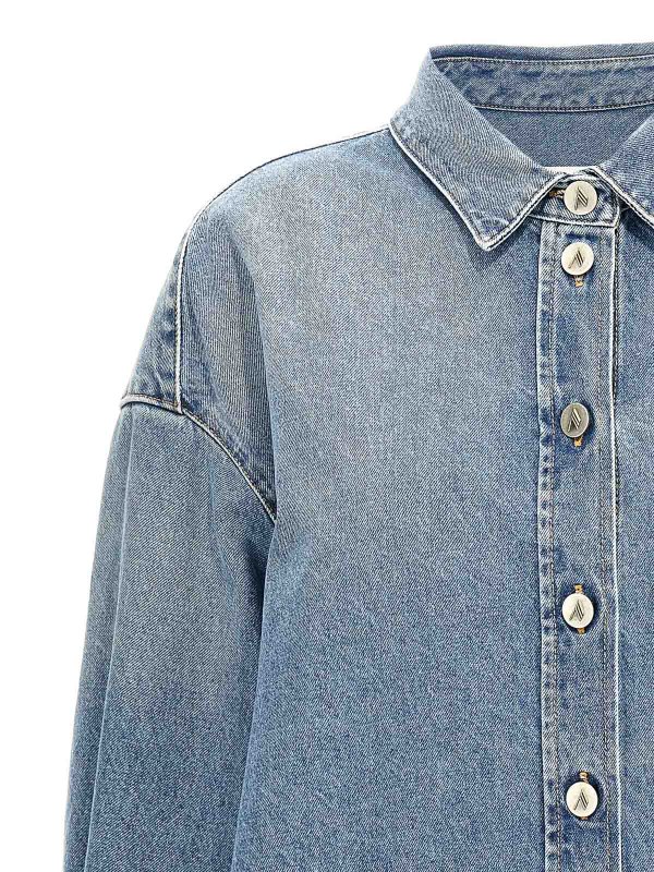 The Best Shops The Attico: Camisas - Camisa - Azul