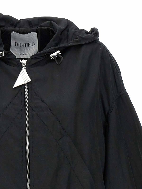The Best Shops The Attico: bombers - Hooded Bomber Jacket