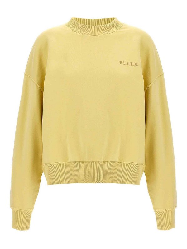 The Attico: スウェット＆セーター - スウェットシャツ/セーター - イエロー