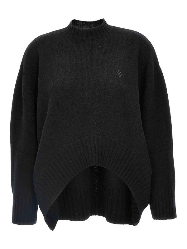 The Attico: Pull col rond - Pull Col Rond - Noir