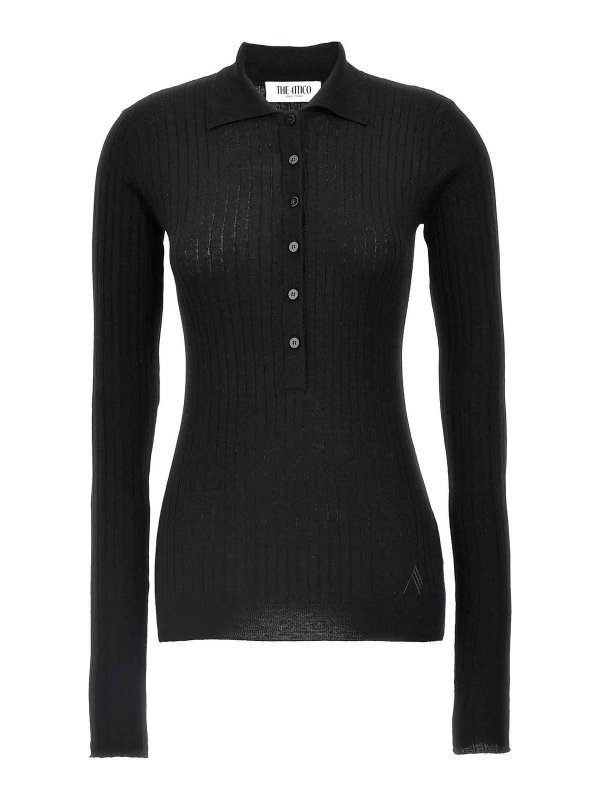 The Attico: cardigans - Ribbed Sweater