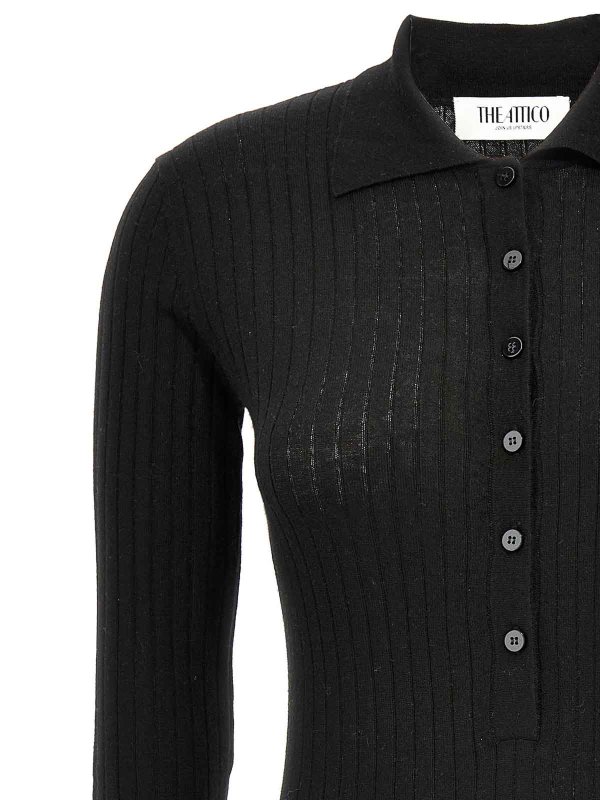 The Best Shops The Attico: cardigans - Ribbed Sweater