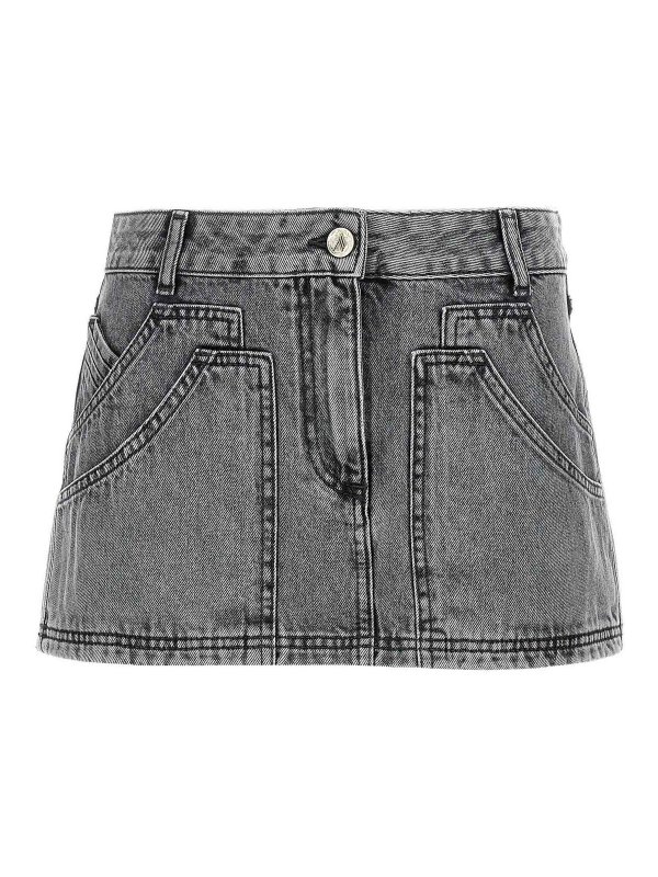 The Attico: mini skirts - Multipocket Mini Skirt