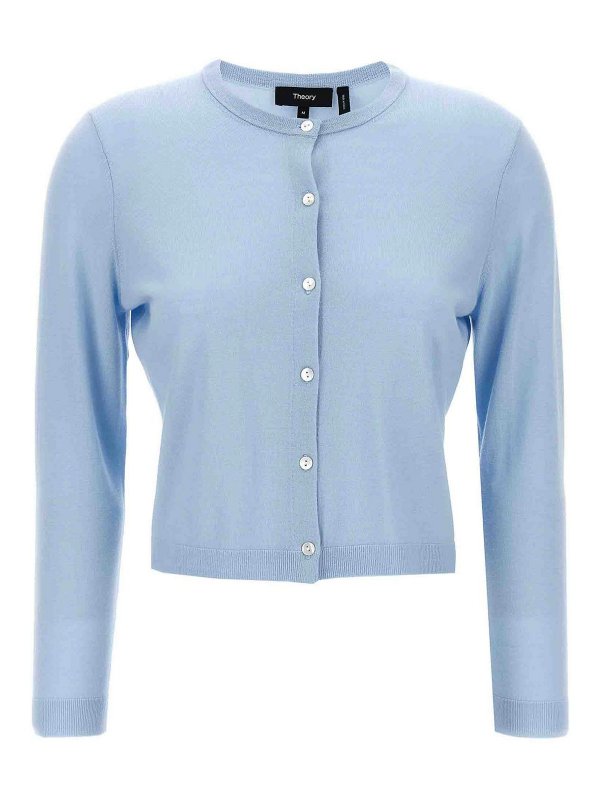 Theory: Cardigans - Cardigan - Hellblau
