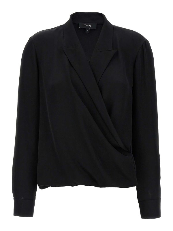 Theory: ブラウス - ブラウス - 黒