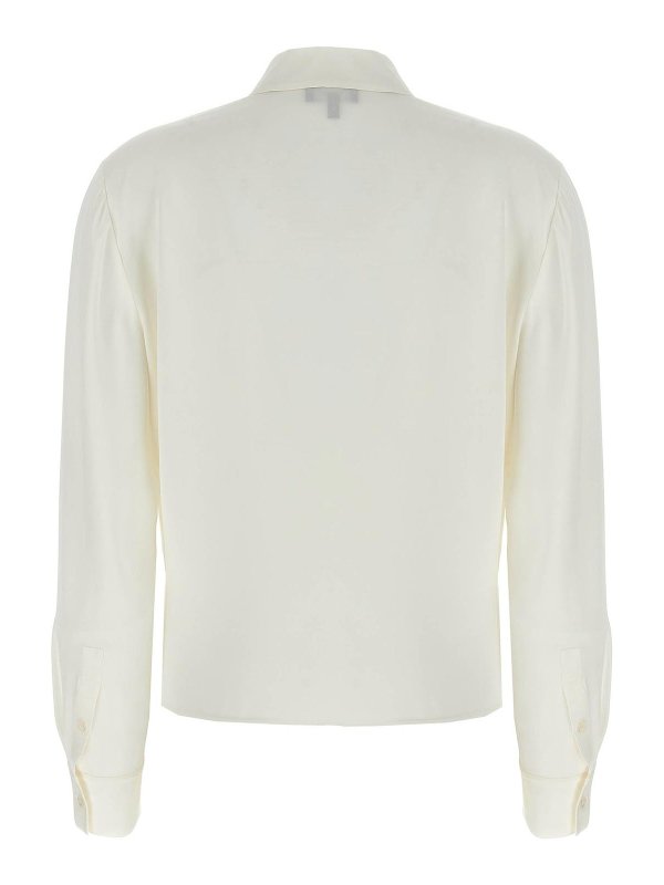 Theory: blouses online - Pk Label Wrap Blouse