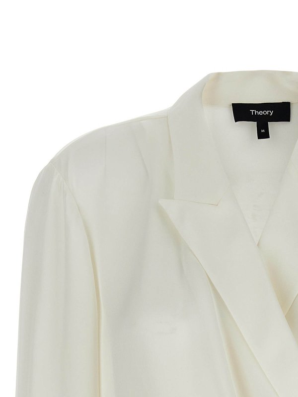 The Best Shops Theory: blouses - Pk Label Wrap Blouse