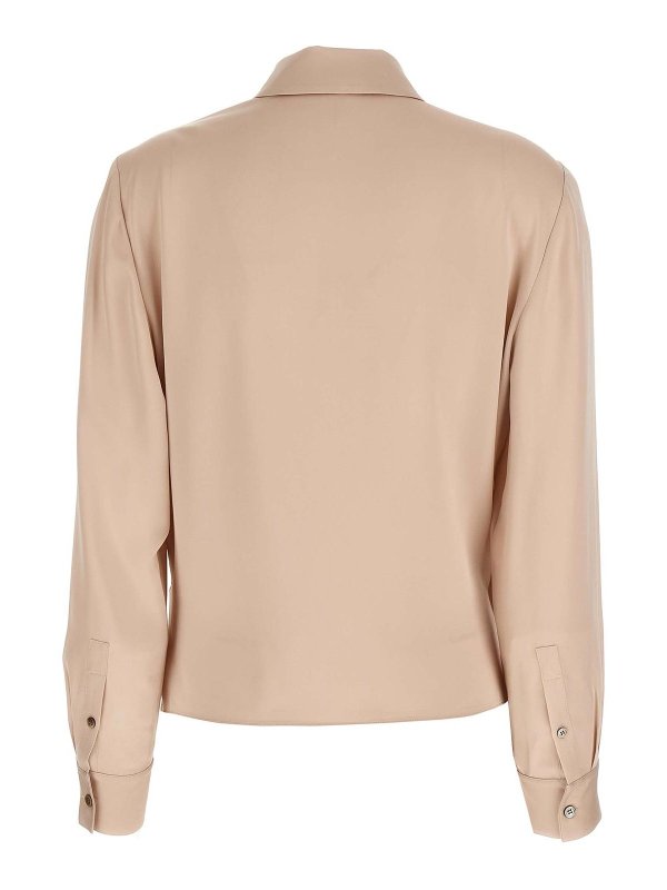 Theory: blouses online - Pk Label Wrap Blouse