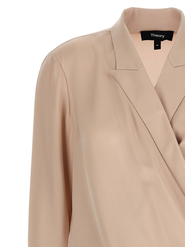 The Best Shops Theory: blouses - Pk Label Wrap Blouse
