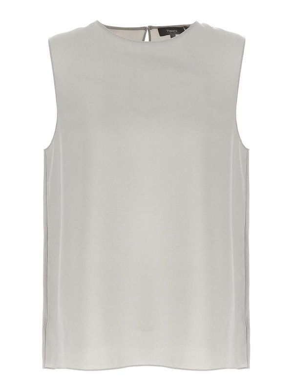 Theory: Tops & Débardeurs - Top - Gris