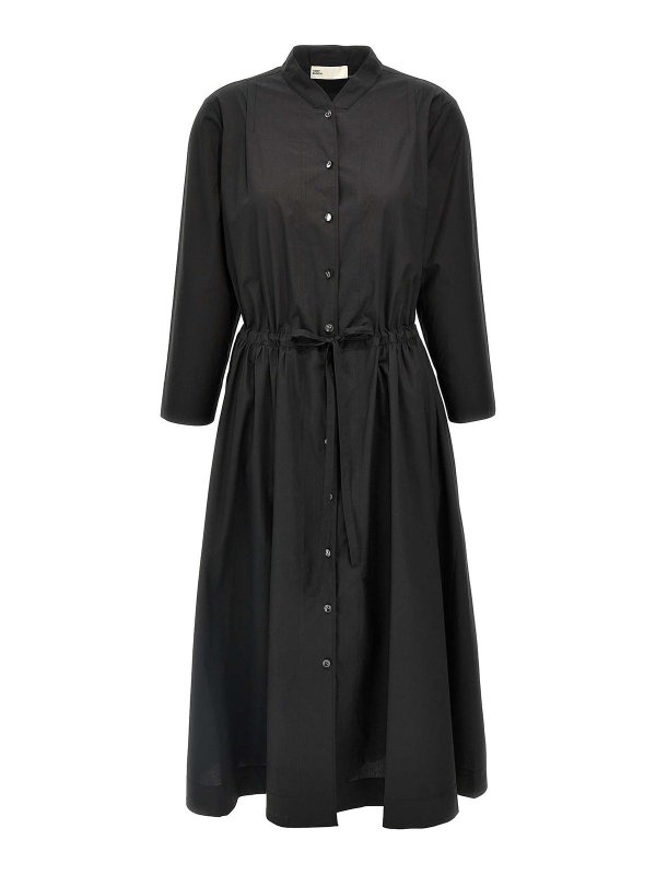 TORY BURCH: Robe longueur genou - Robe Au Genou - Noir
