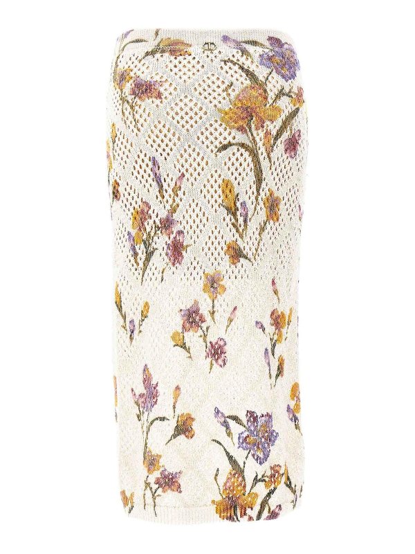 TWINSET: Jupes midi et au genou online - Jupe Midi - Multicolore