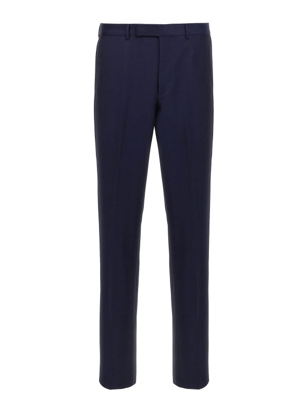 膝丈ドレス - ブルー shop online: ZEGNA