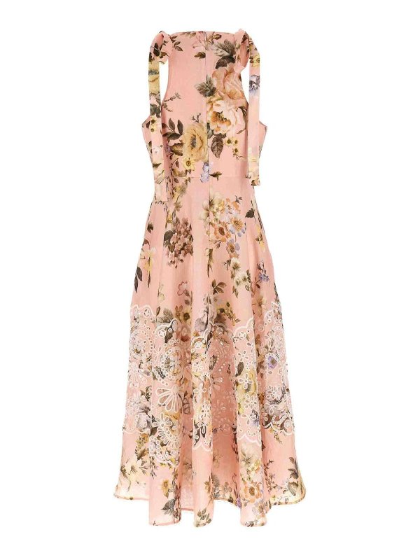 ZIMMERMANN: ニーレングスドレス online - 膝丈ドレス - ヌードカラー