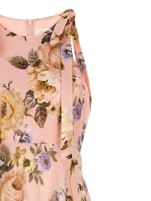 The Best Shops ZIMMERMANN: ニーレングスドレス - 膝丈ドレス - ヌードカラー