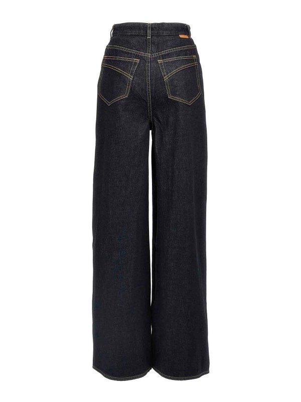 ZIMMERMANN: ストレートジーンズ online - ストレートジーンズ - ブルー